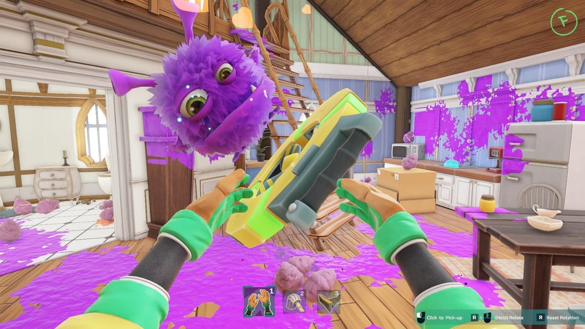 Create a Monster Mop Up cleaning montage or highlights reel! 🎞️