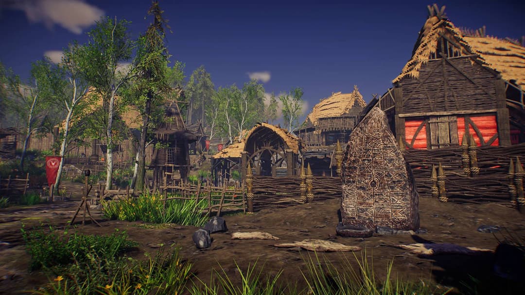 Show off the evolution of your village or outpost!