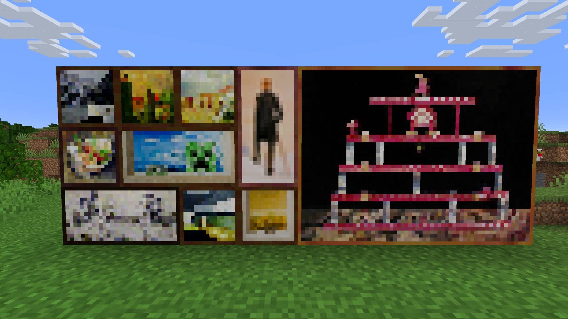 Create some Minecraft fan art!