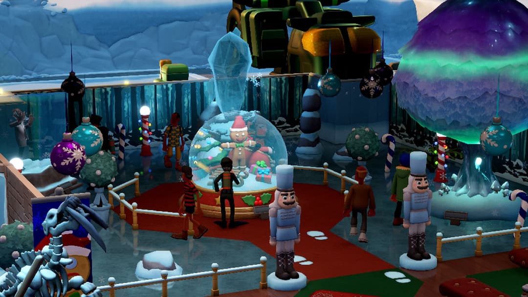 Create a Christmas card using Two Point Museum!🎄