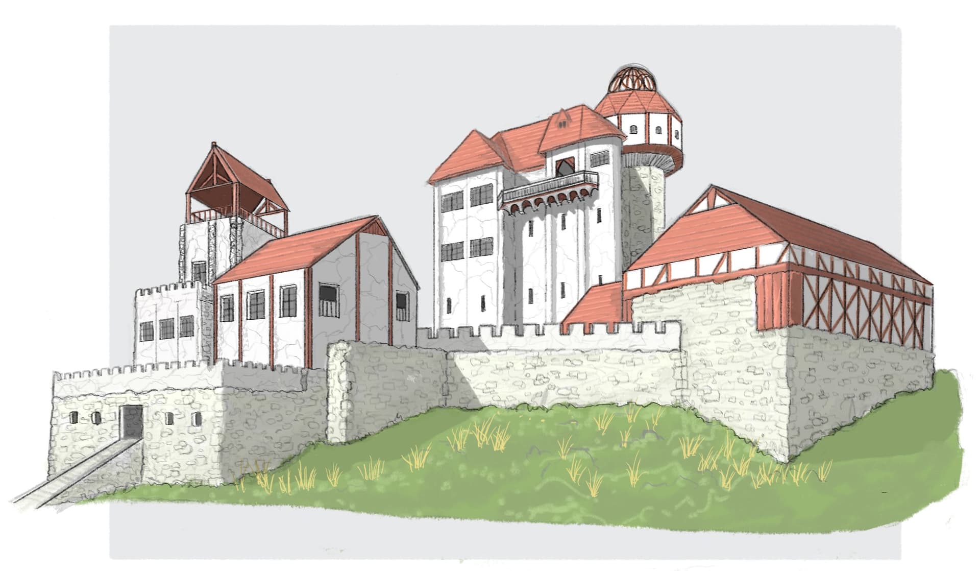 Take a Pax Dei screenshot and recreate it as artwork! 