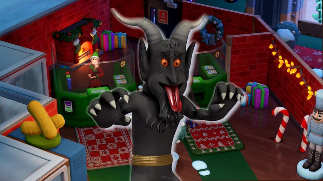 Write a Two Pointy Christmas poem about the Krampus! 🎁