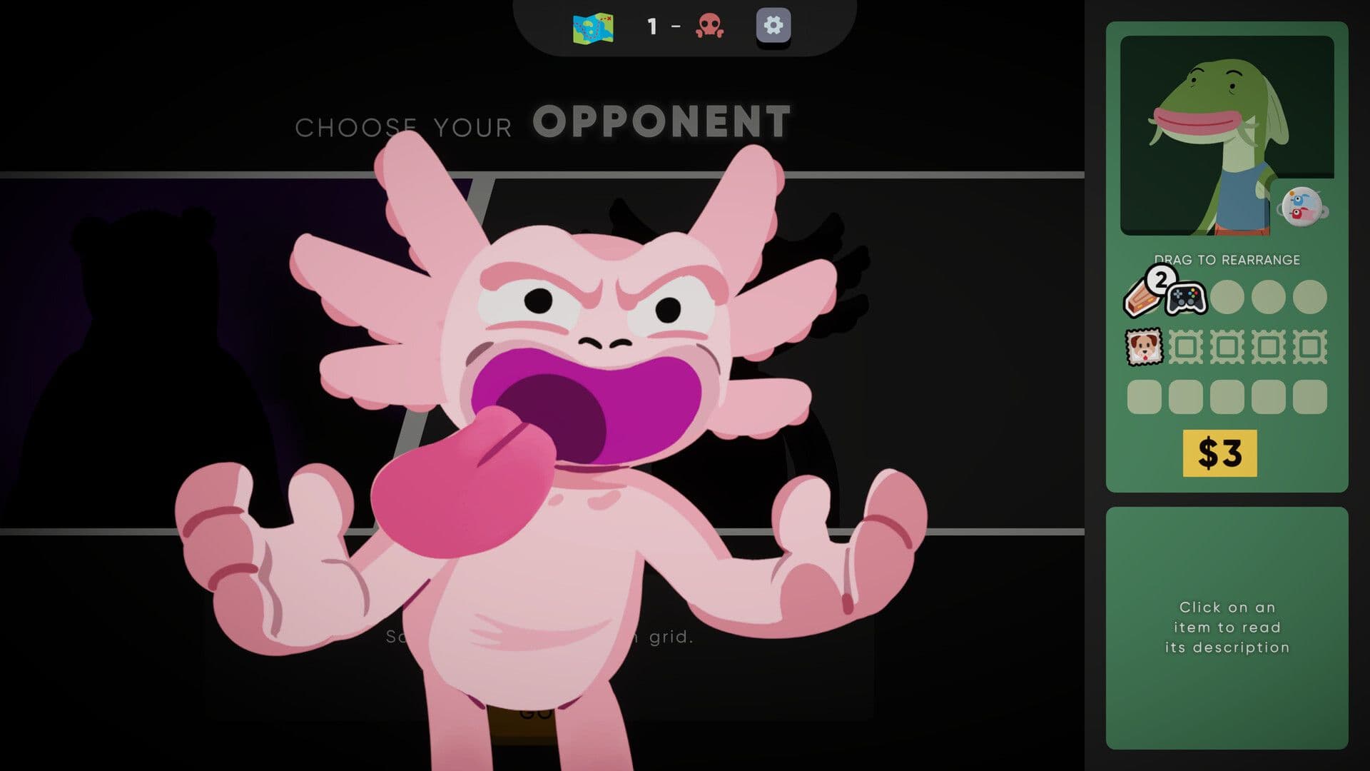 Beat a boss in Cursed Words!