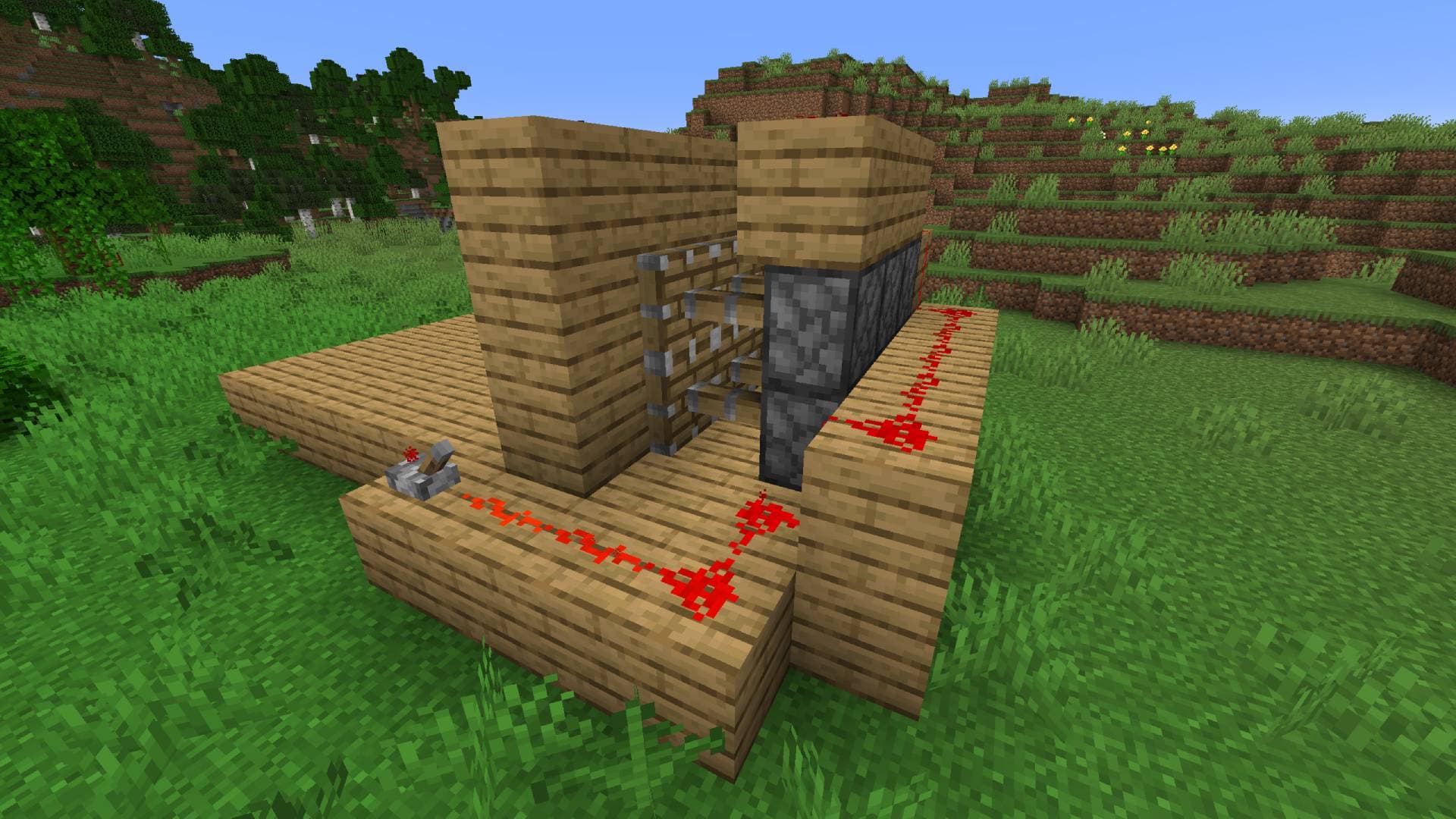 Use redstone to automate something and explain how it works!