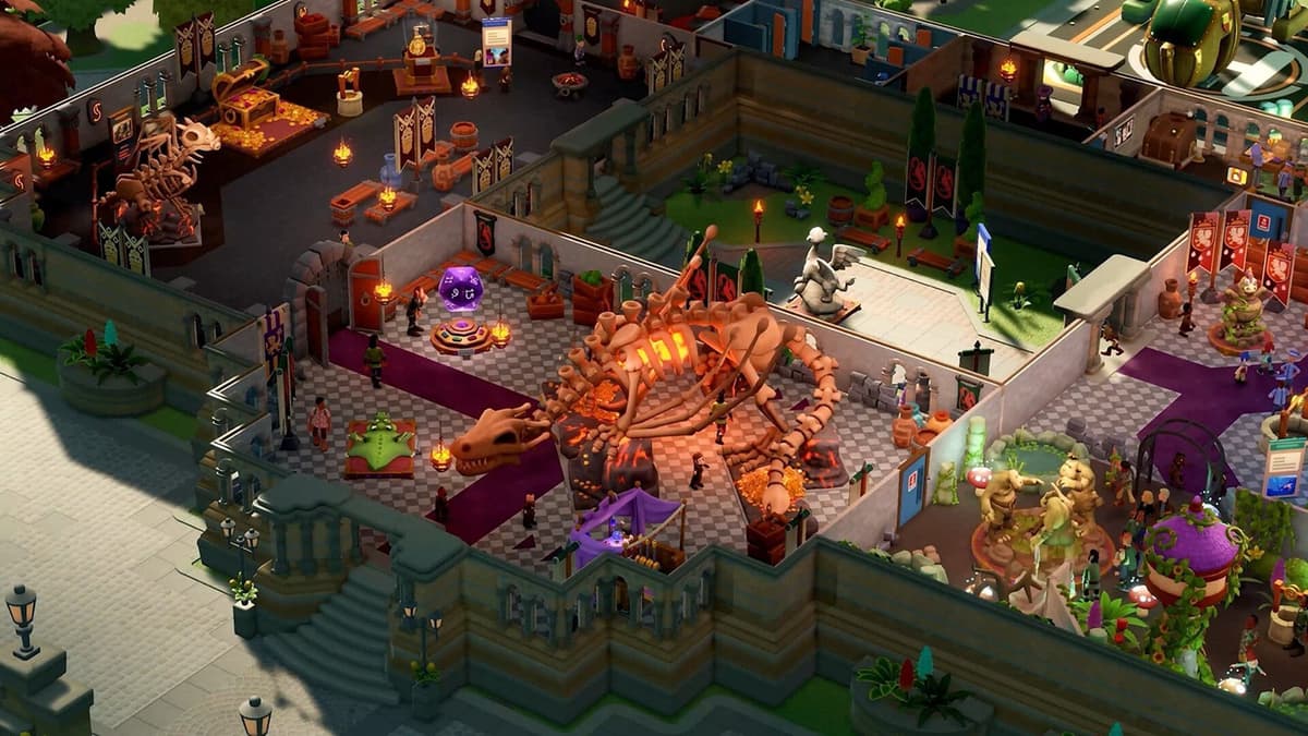 Create the best fantasy museum you can! π