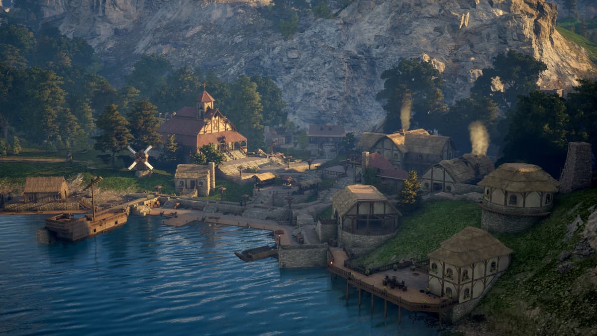 Make some fanart inspired by a Pax Dei construction!