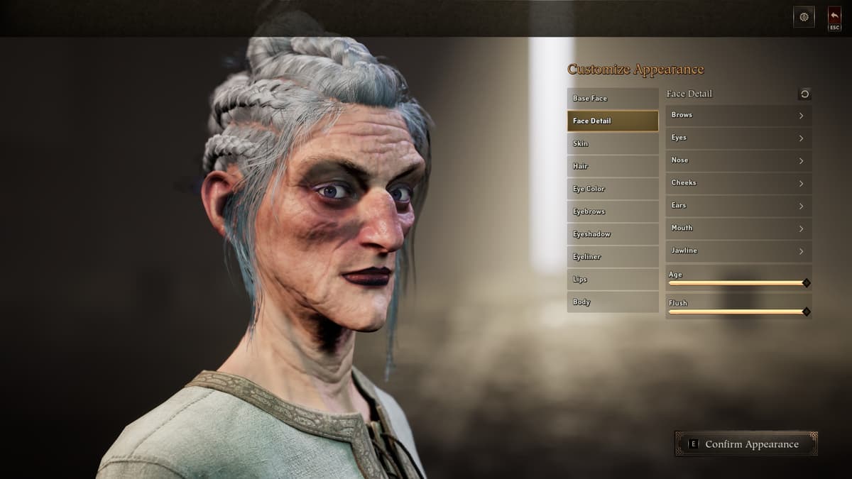 Create a scary-looking character! ๐